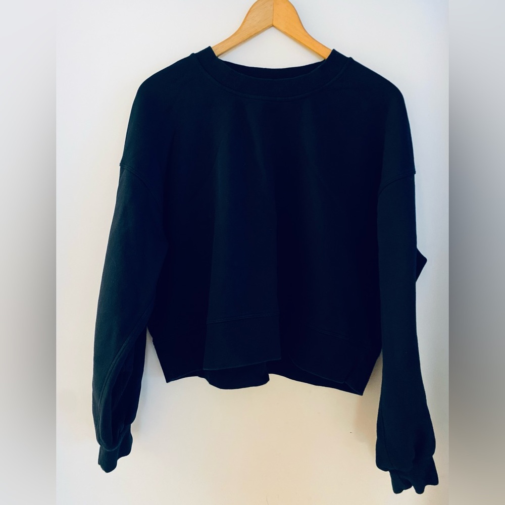 Lululemon Perfectly Oversized Cropped Crew.